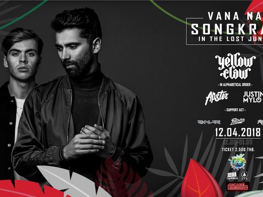 Vana Nava Songkran In The Lost Jungle with Yellow Claw
