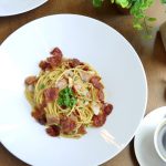 Spaghetti Seafood AOP คลุกเคล้ากับน้ำมันมะกอกและพริกแห้ง  (Cr. Photo by gourmetandcuisine.com)