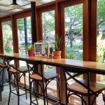 โซนเค้าน์เตอร์ไม้ @ Buna Organic Coffee