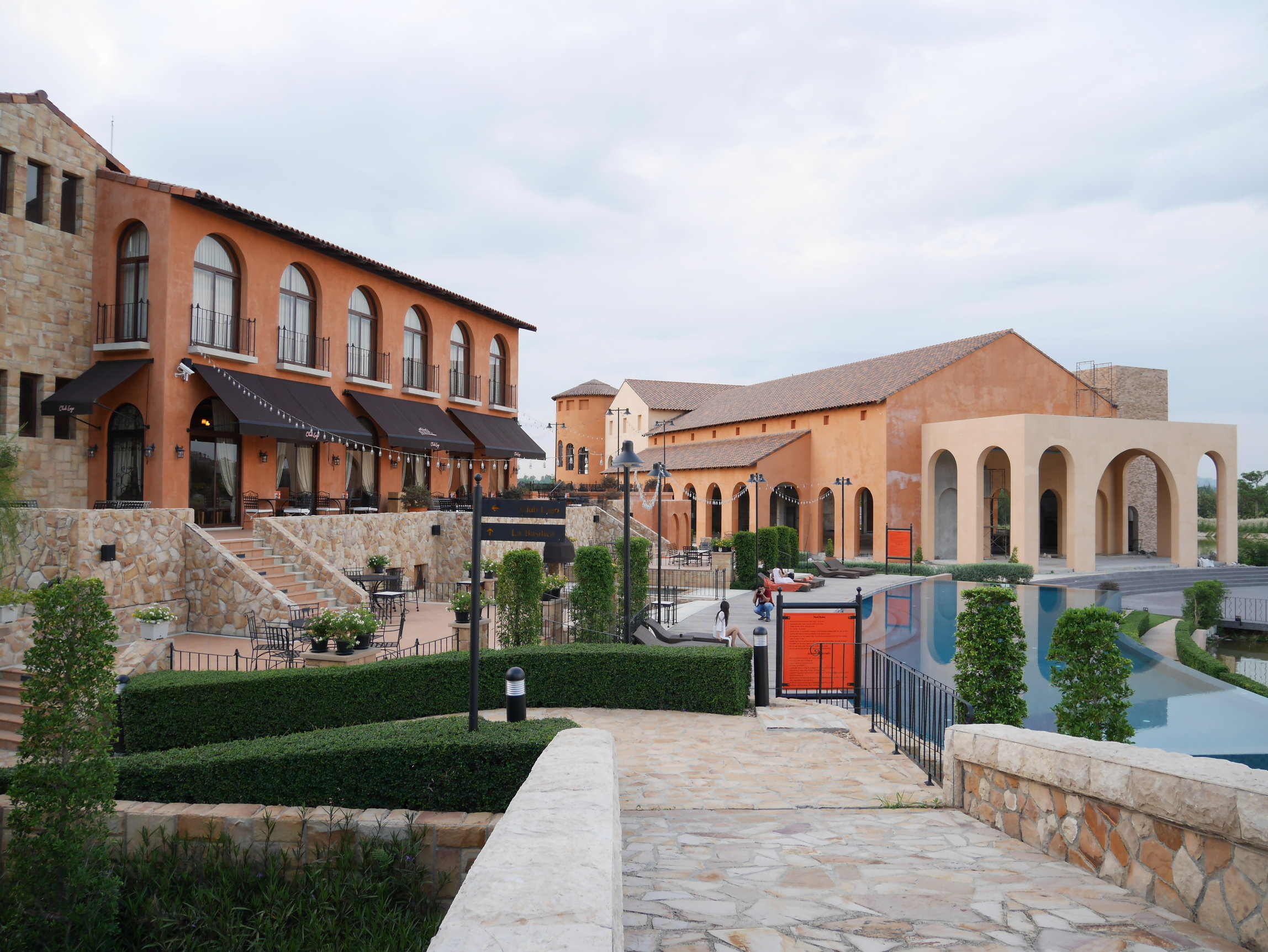 Italian-inspired Architecture @ Hotel La Casetta 