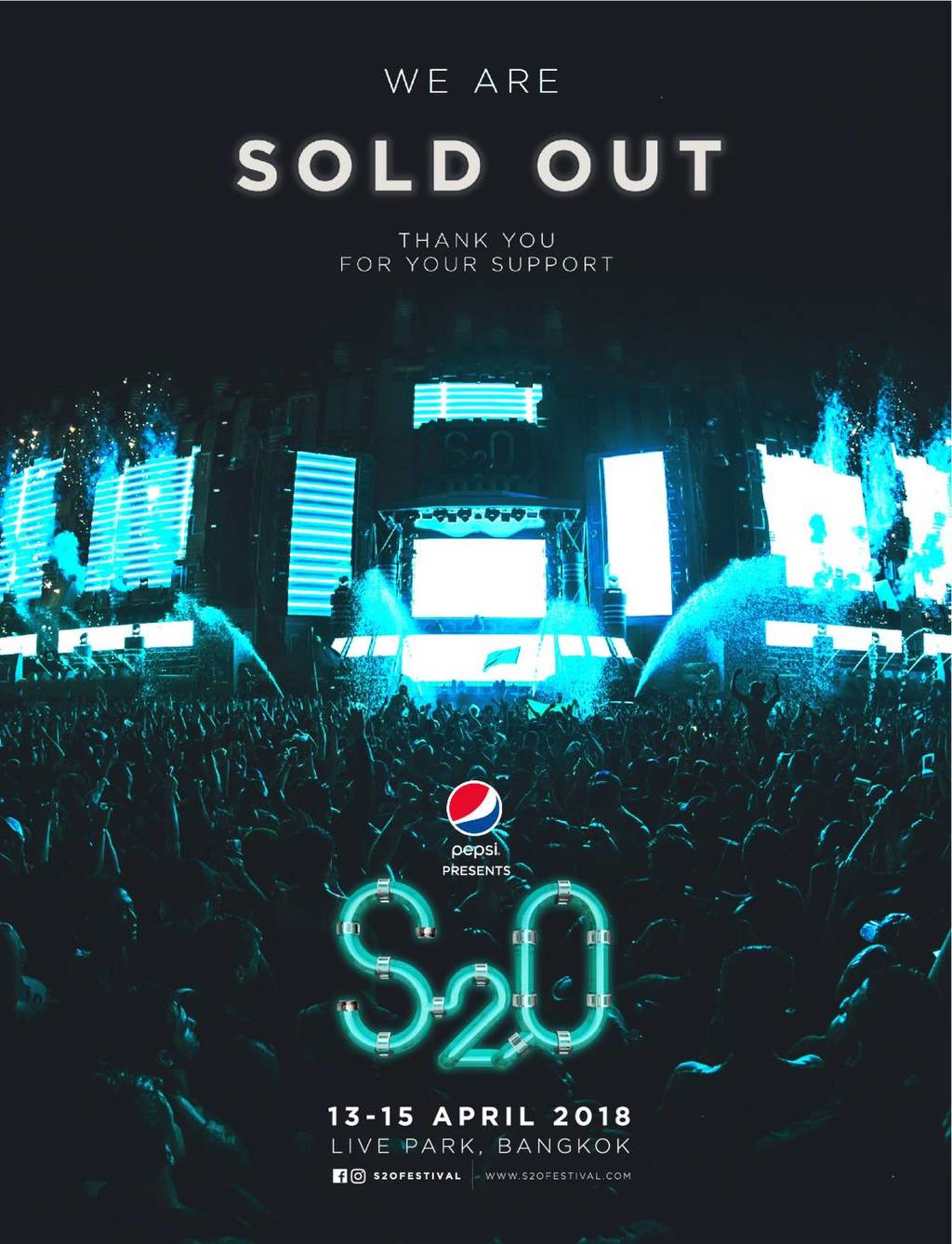 Pepsi Presents S2O Songkran Music Festival 2018
