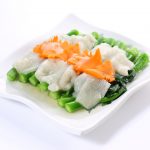 เยื่อไผ่และคะน้าฮ่องกงซอสเจ
