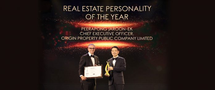 ออริจิ้น คว้า 3 รางวัล จากเวที Property Guru Thailand Property Awards 2019