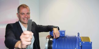Lift motor developed using ferrite magnets