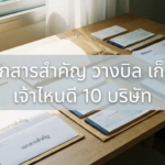 ส่งเอกสารสำคัญ วางบิล เก็บเช็ค เจ้าไหนดี 10 บริษัท ส่งเอกสารสำคัญ วางบิล เก็บเช็ค เจ้าไหนดี 10 บริษัท